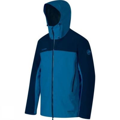 Chaquetas Mammut Convey Hombre - Azules / Negras - Chile PDW267803